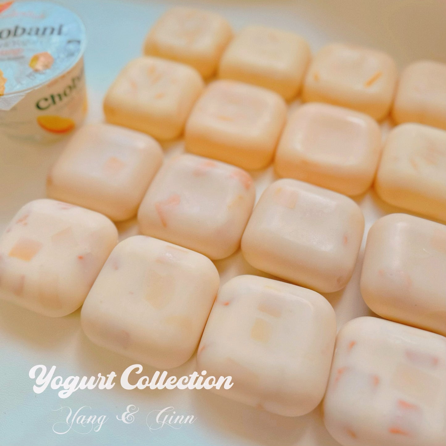 Yogurt Collection Handmade Soap( Lemon Cream, Mango & Coconut)
