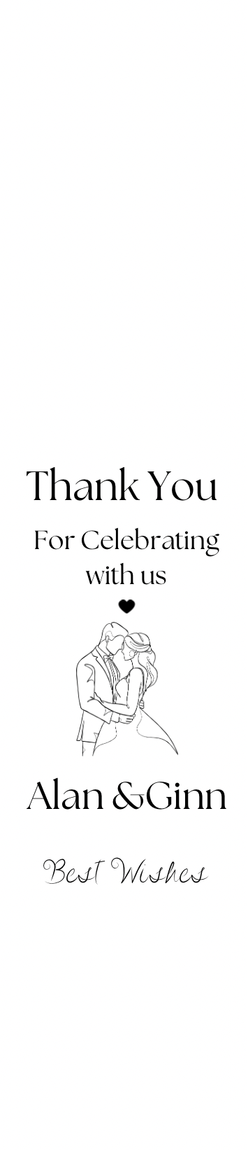 Personalised Label Add-On for Wedding Artistic Soap