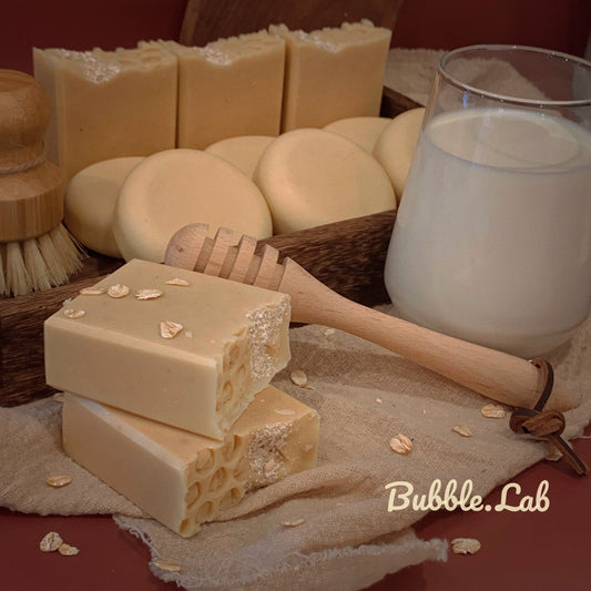Manuka Honey, Oatmeal and Milk Face Bar