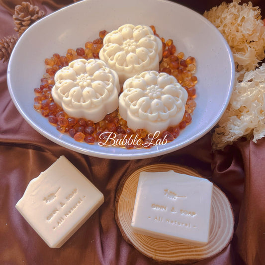 Peach Gum & Tremella Goat Milk Face Bar