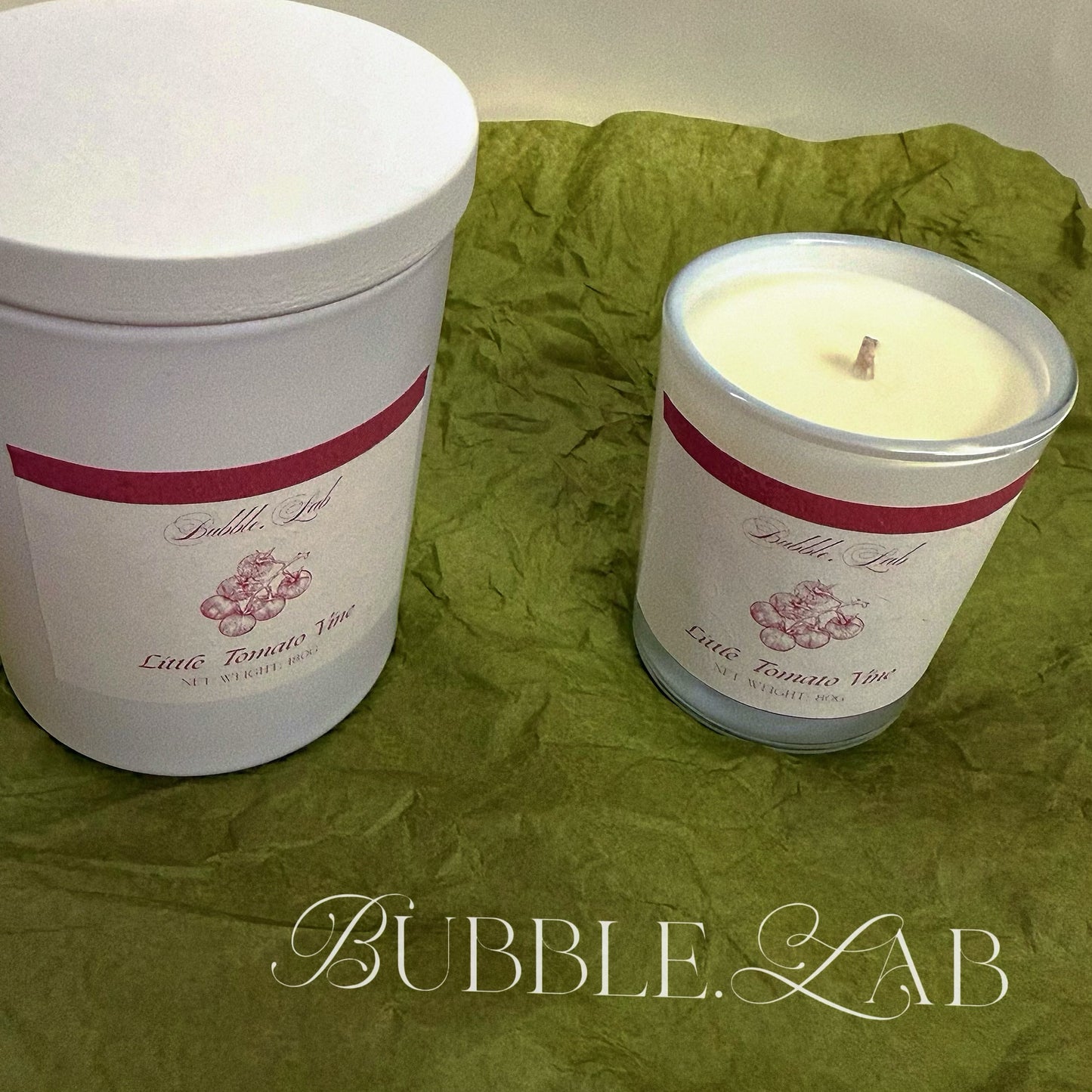 Little Tomato Vine Jar Candle
