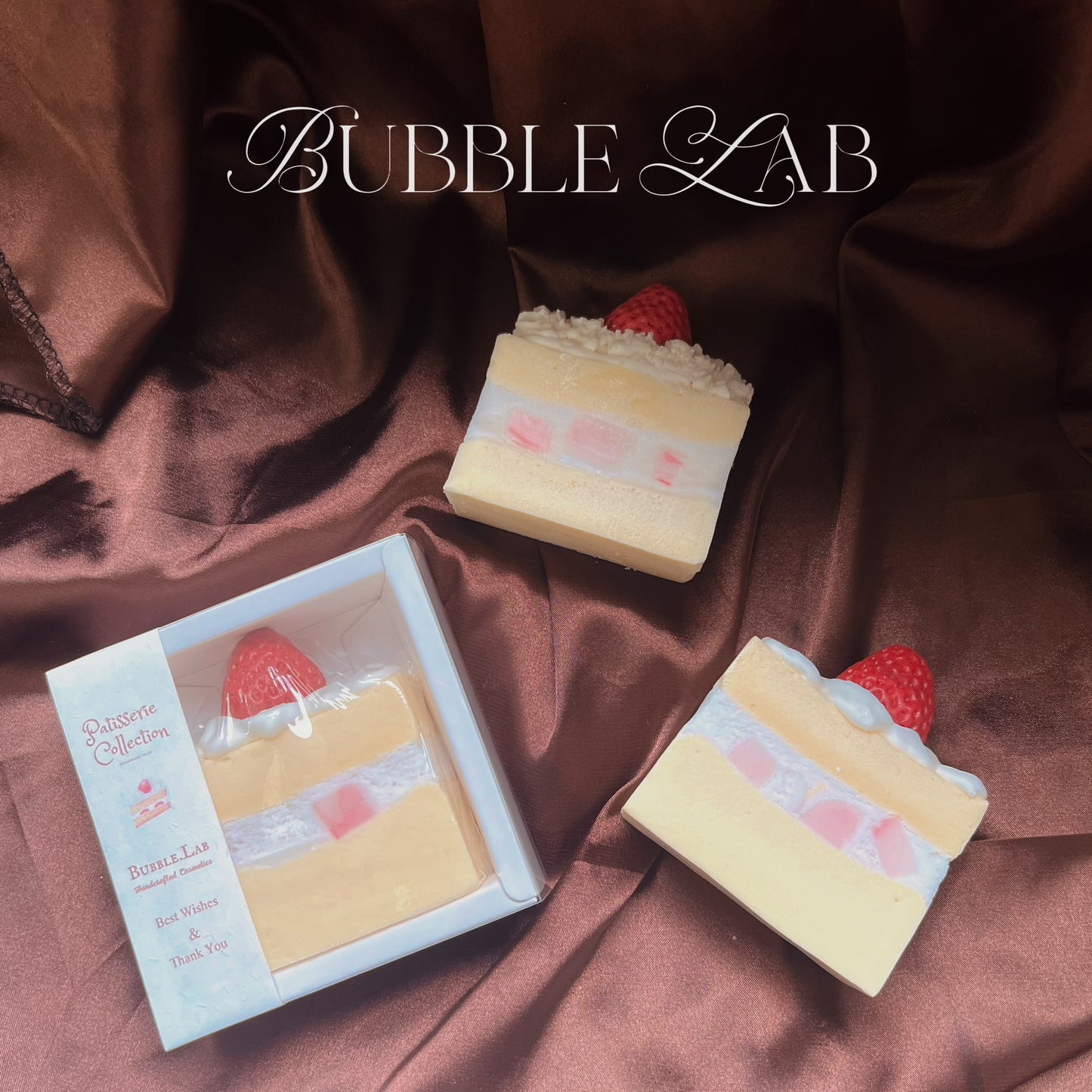 Strawberry Cake MP Soap