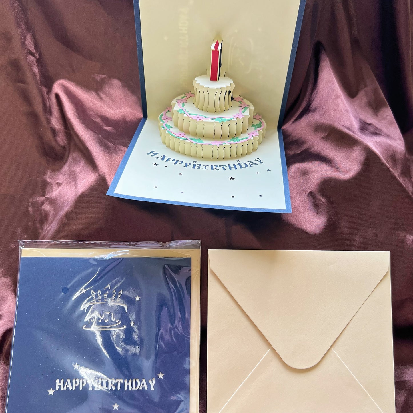 Exquisite 3D Birthday Card