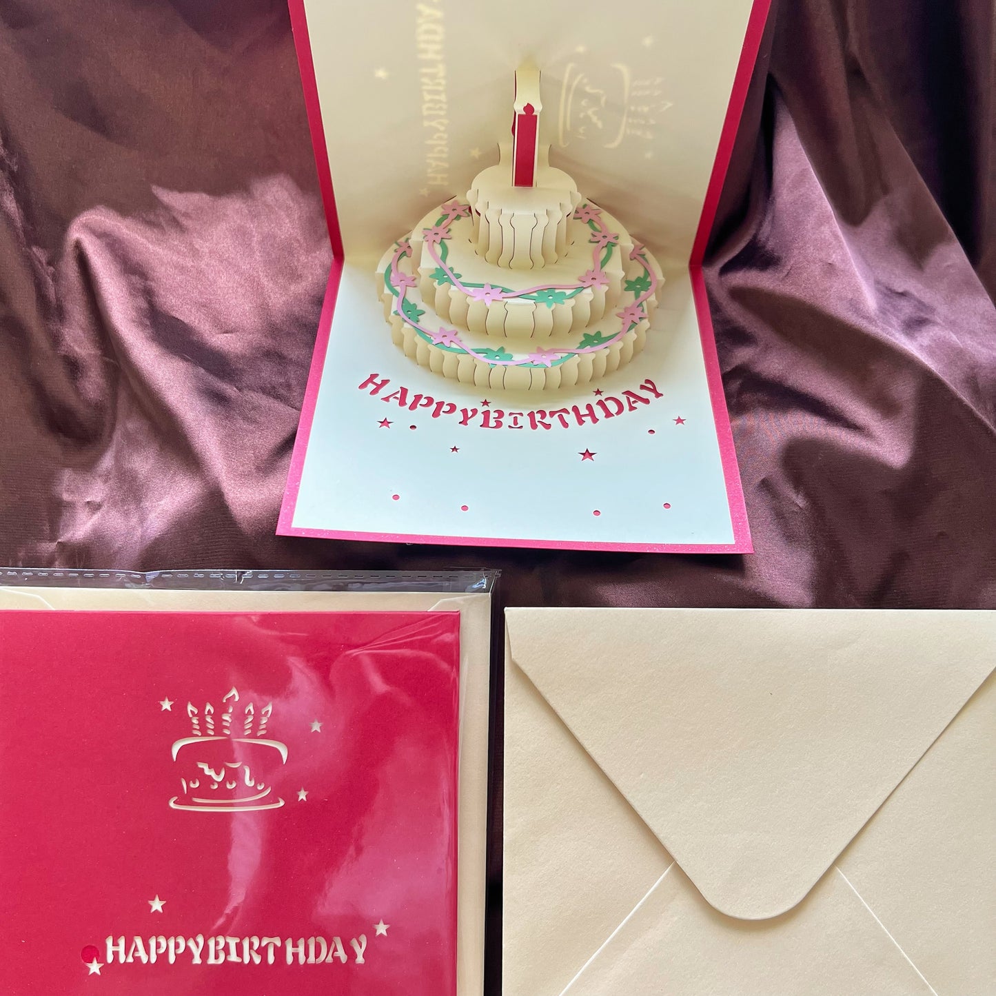 Exquisite 3D Birthday Card