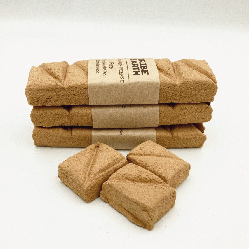 Pure WA Sandalwood-Tribe Earth Handmade Incense Planks