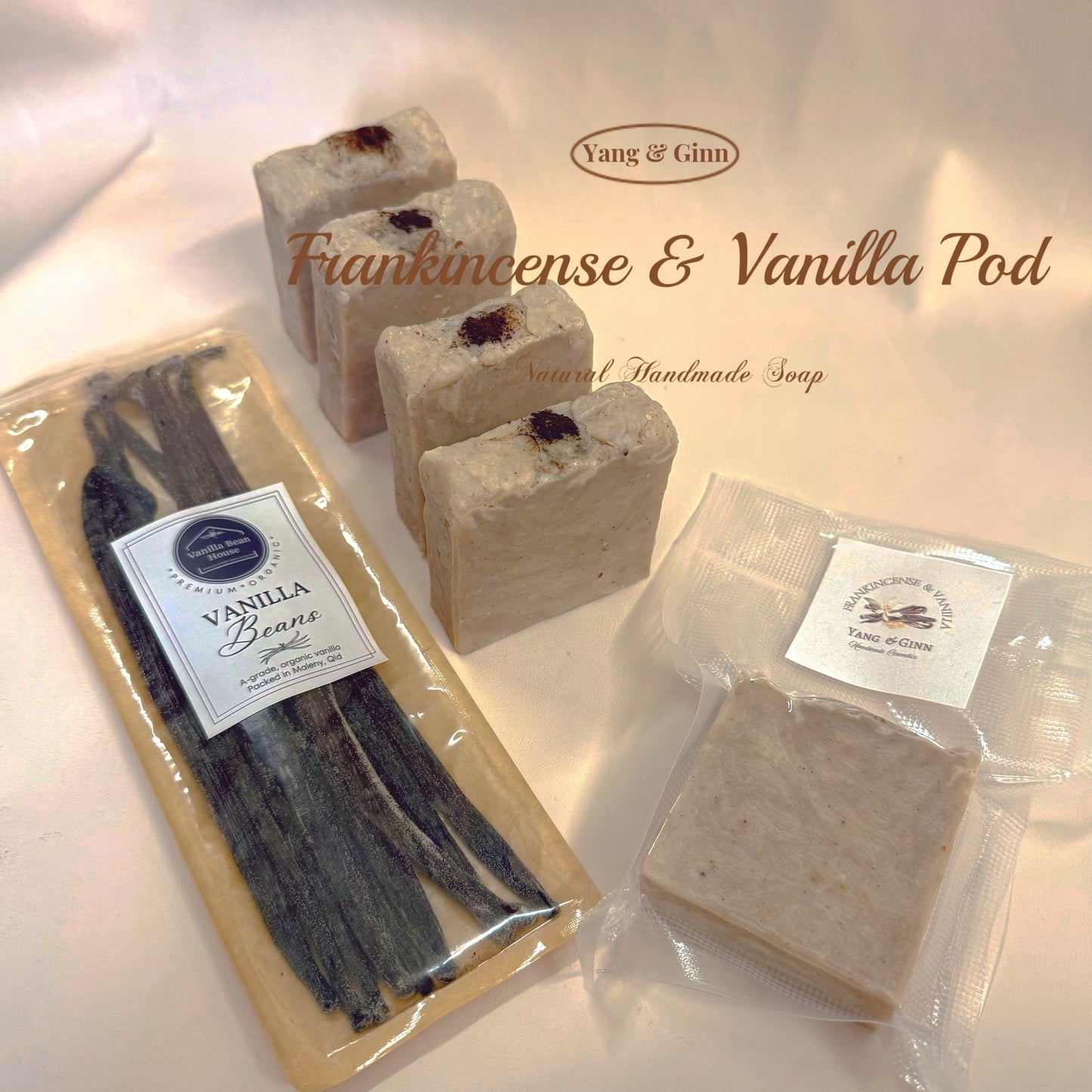 Somalian Frankincense & Vanilla Pod Soap