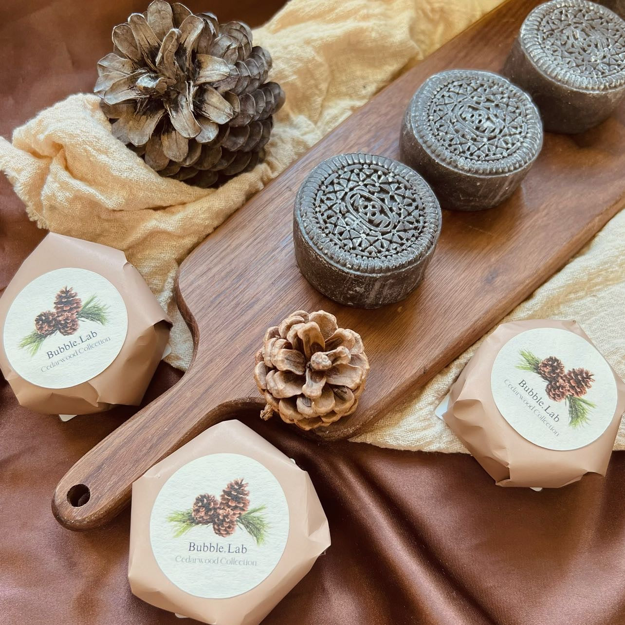 Clary Sage, Frankincense & Cedar Luxury Shampoo Bar