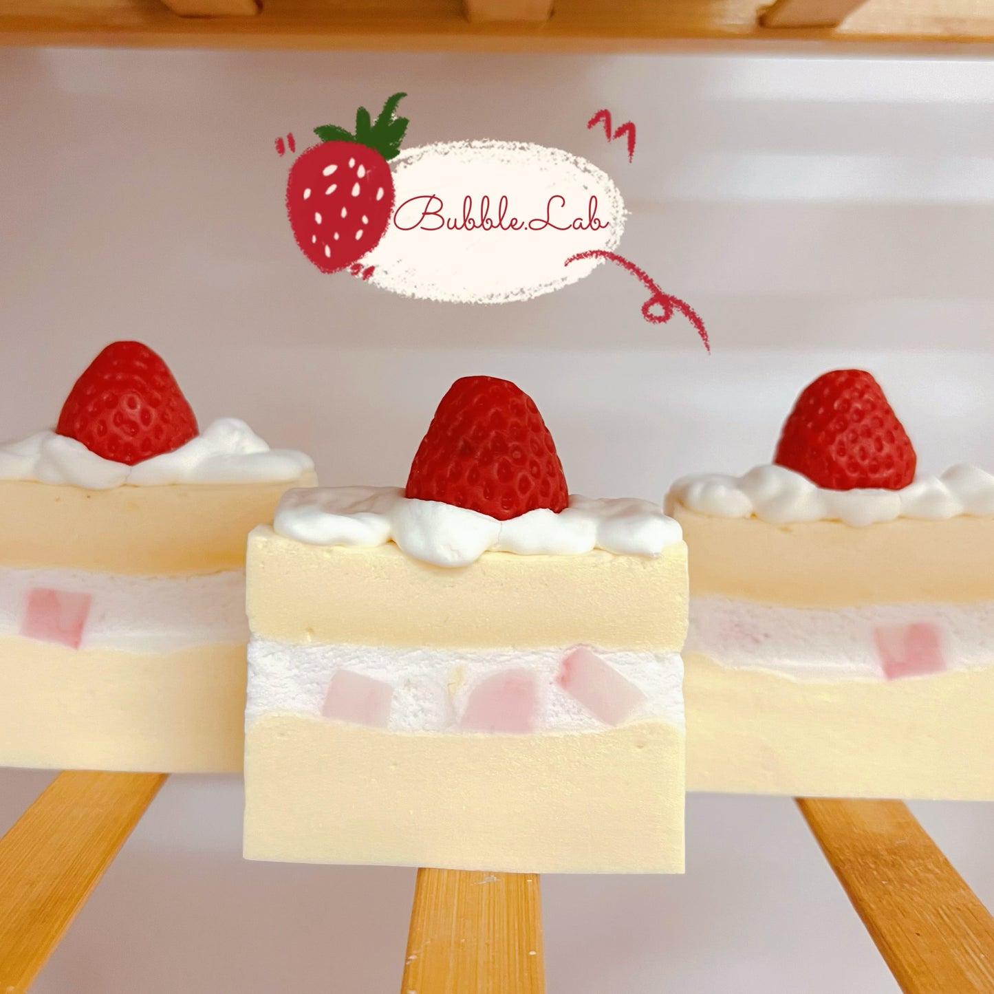 Strawberry Cake MP Soap