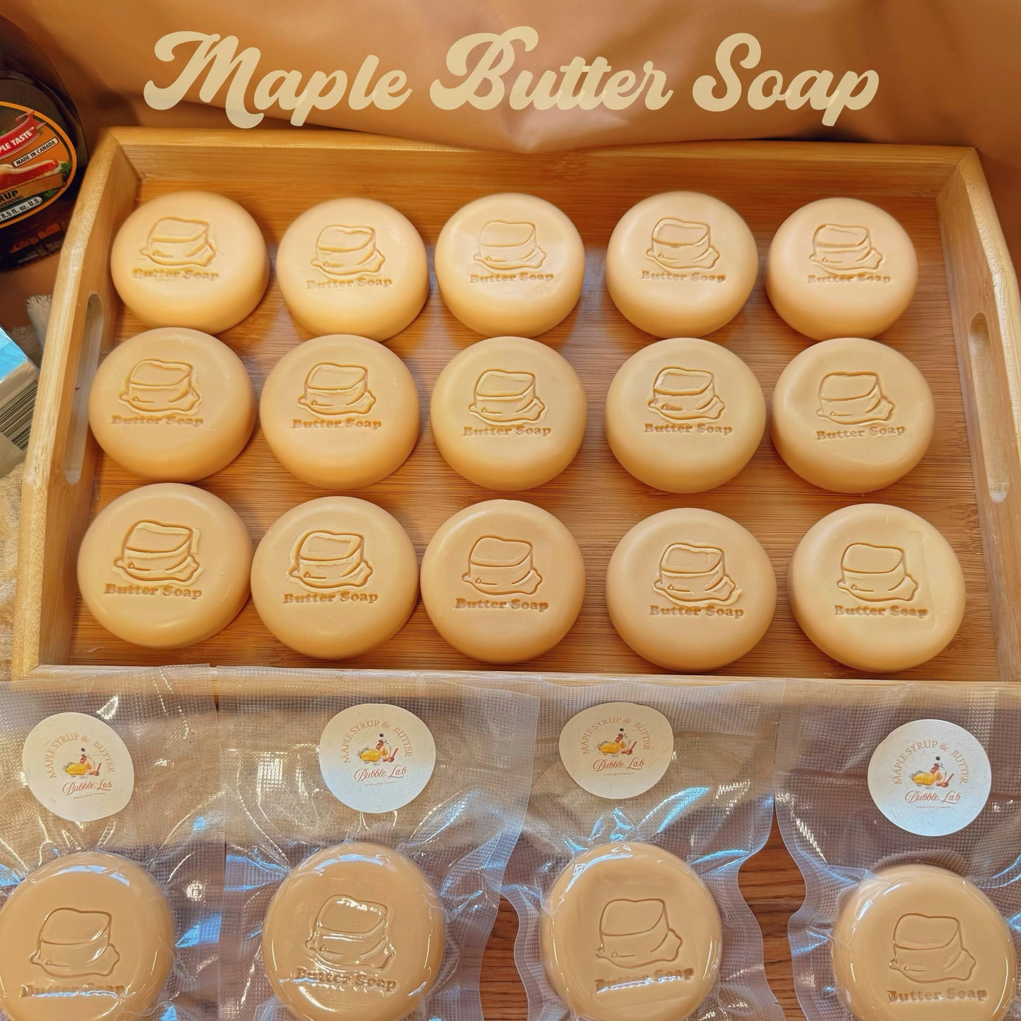 Maple Butter Handmade Soap