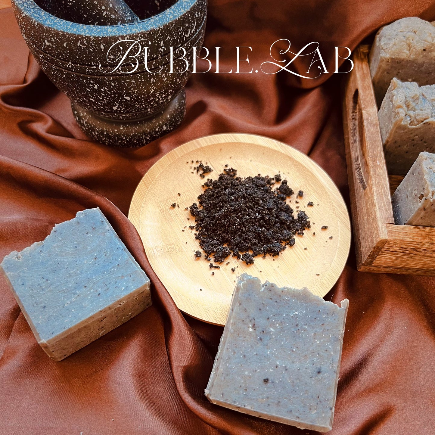 Black Sesame & Macadamia Nut Soap