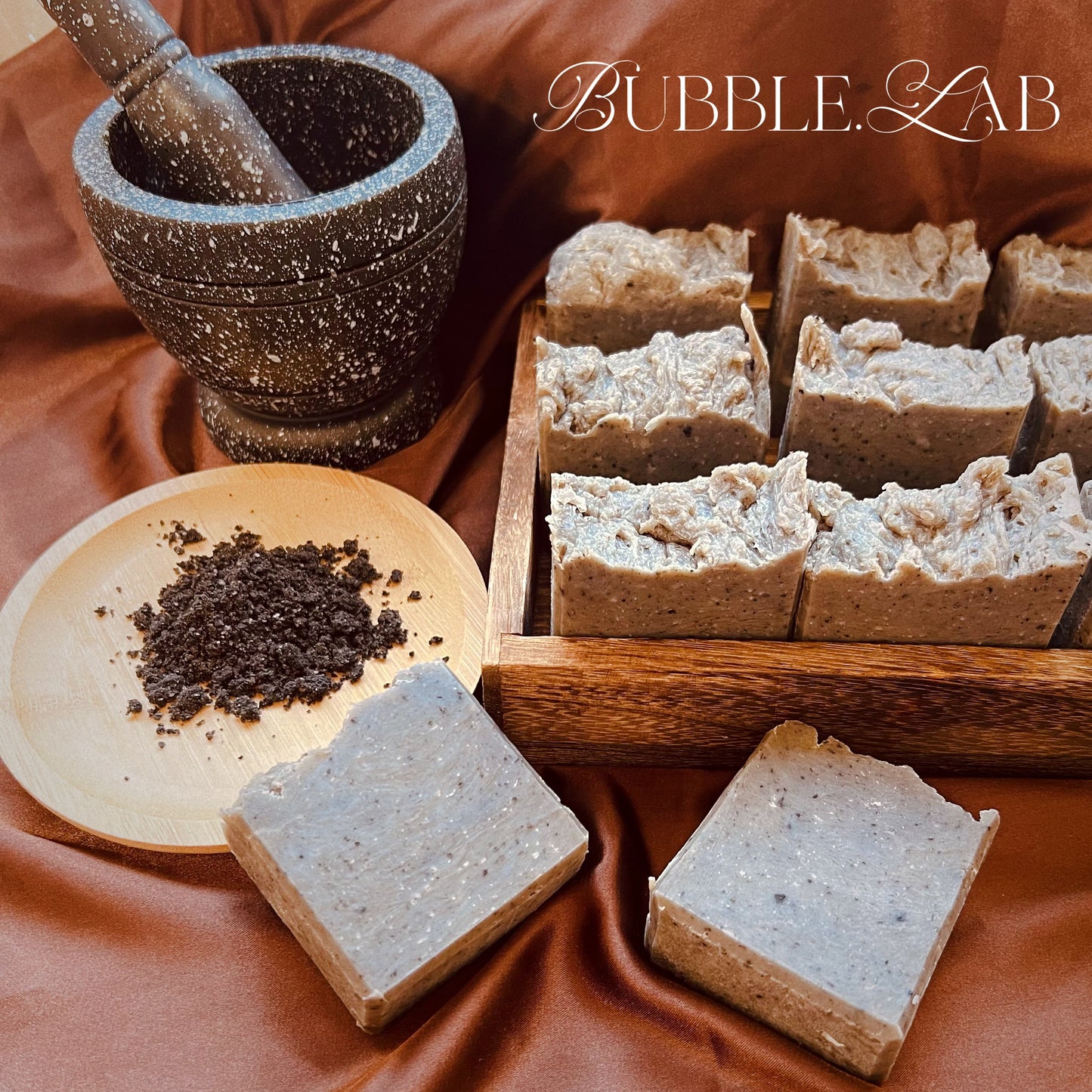 Black Sesame & Macadamia Nut Soap