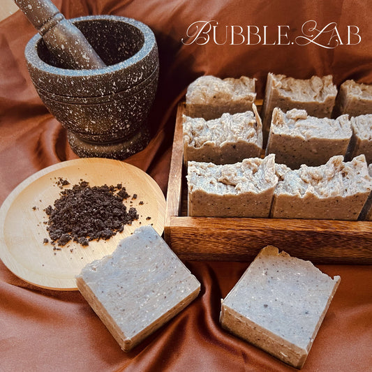 Black Sesame & Macadamia Nut Soap