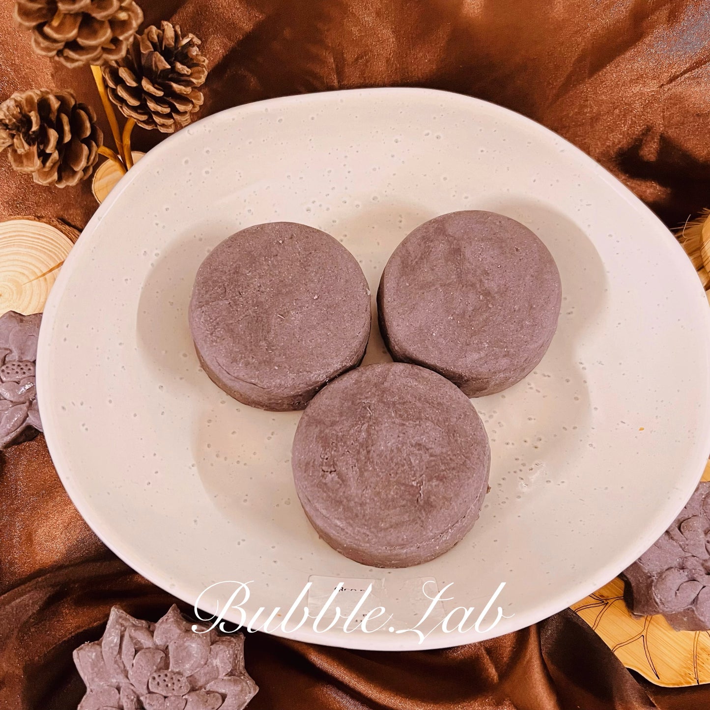 Luxury Blue Lotus Shampoo Bar( For Oily Hair, Sensitive Scalp)