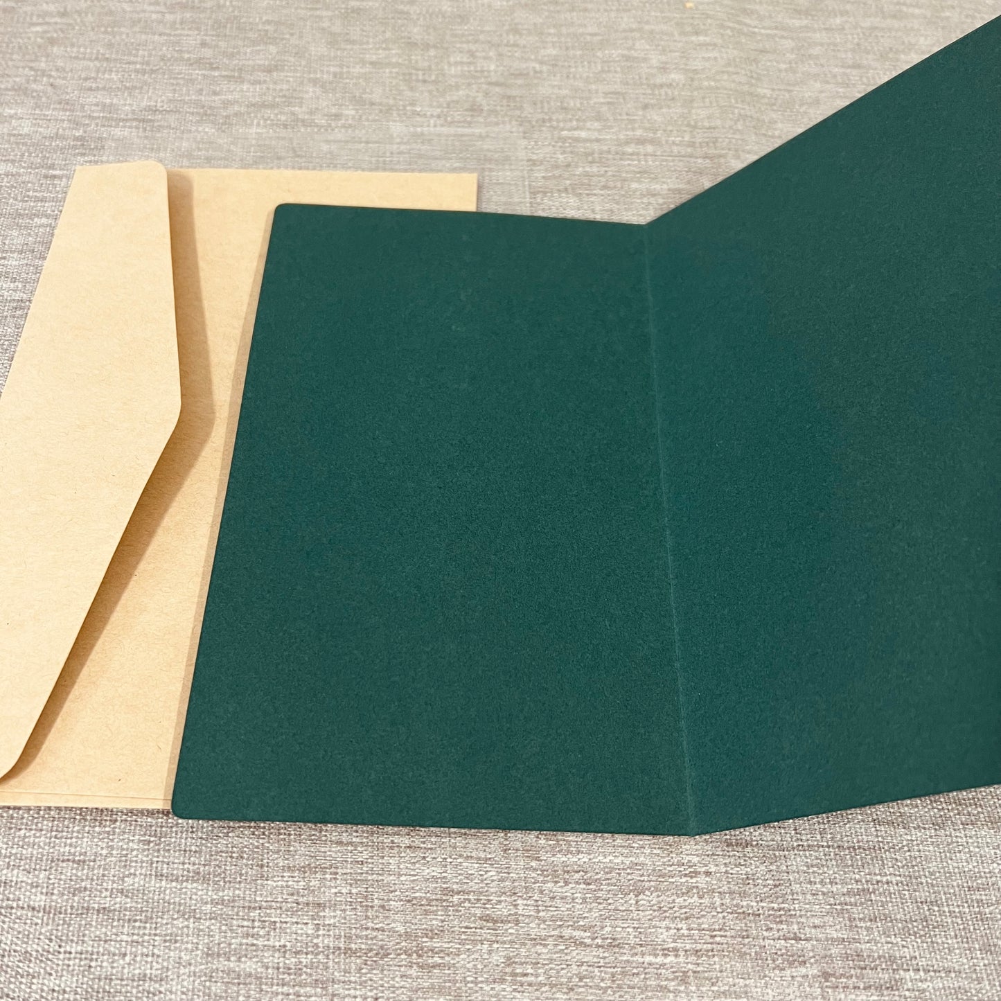 XMAS Card(Vintage Green Deer )