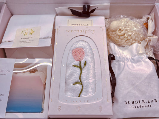 Pink Rose Handcrafted Gift Box