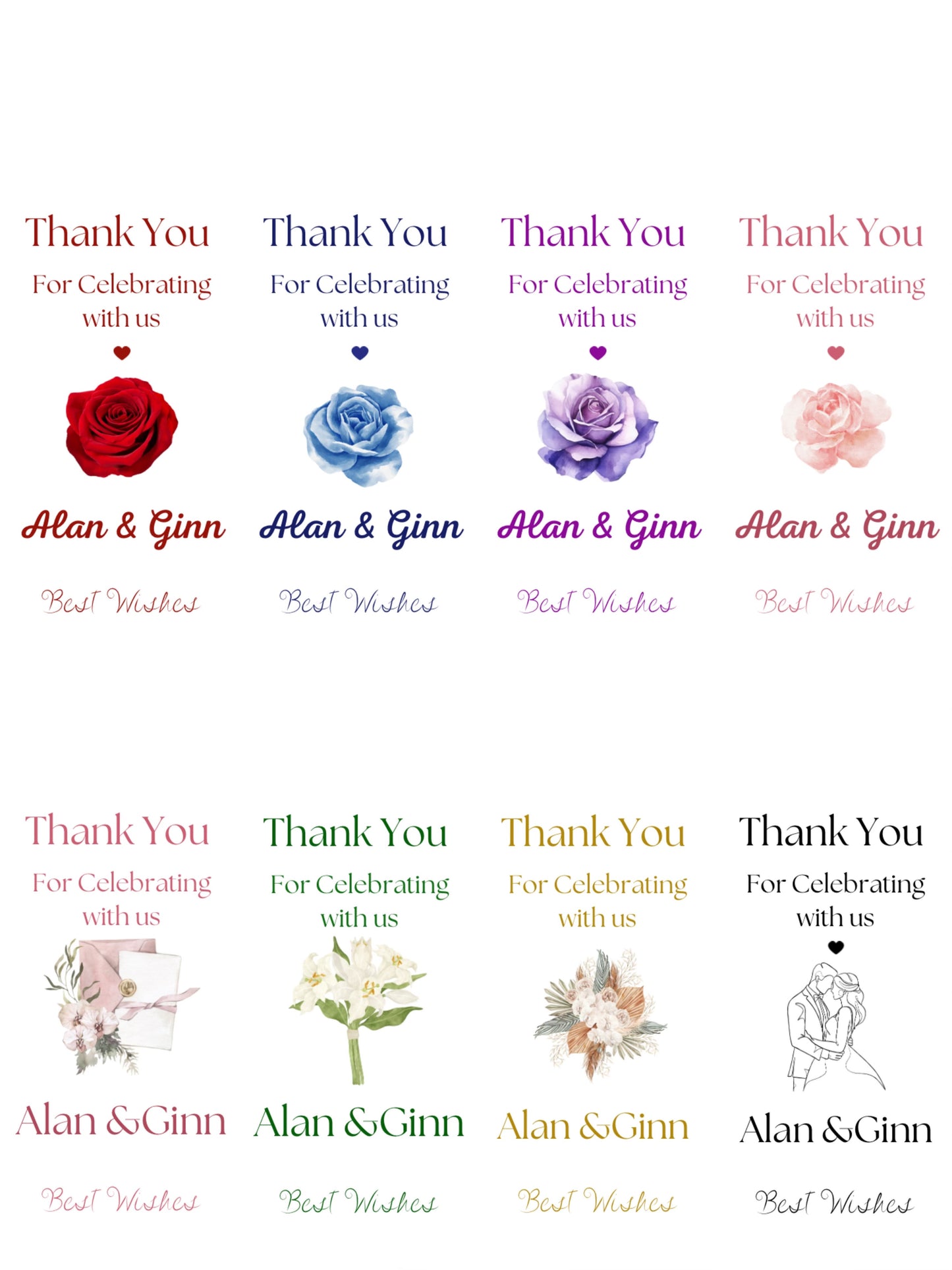 Personalised Label Add-On for Wedding Artistic Soap