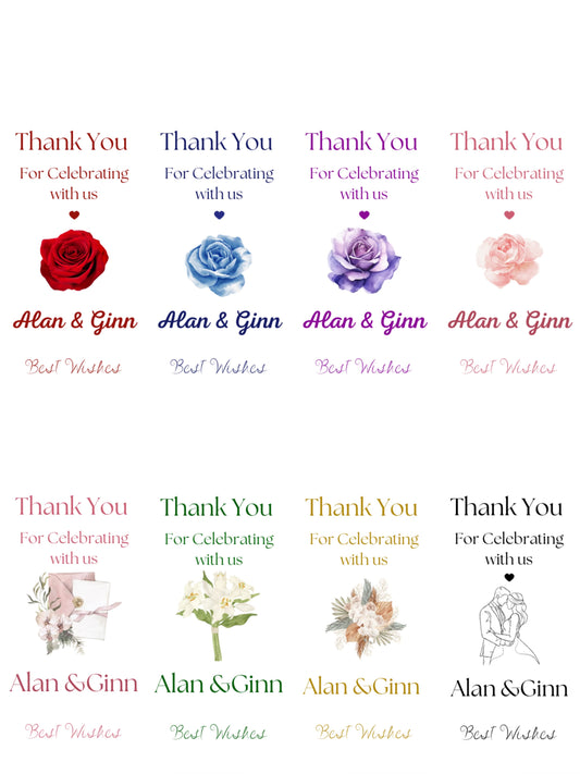 Personalised Label Add-On for Wedding Artistic Soap