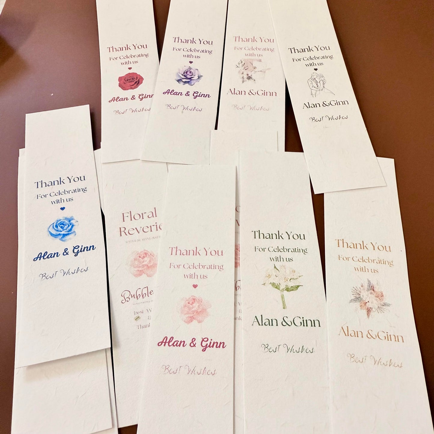 Personalised Label Add-On for Wedding Artistic Soap