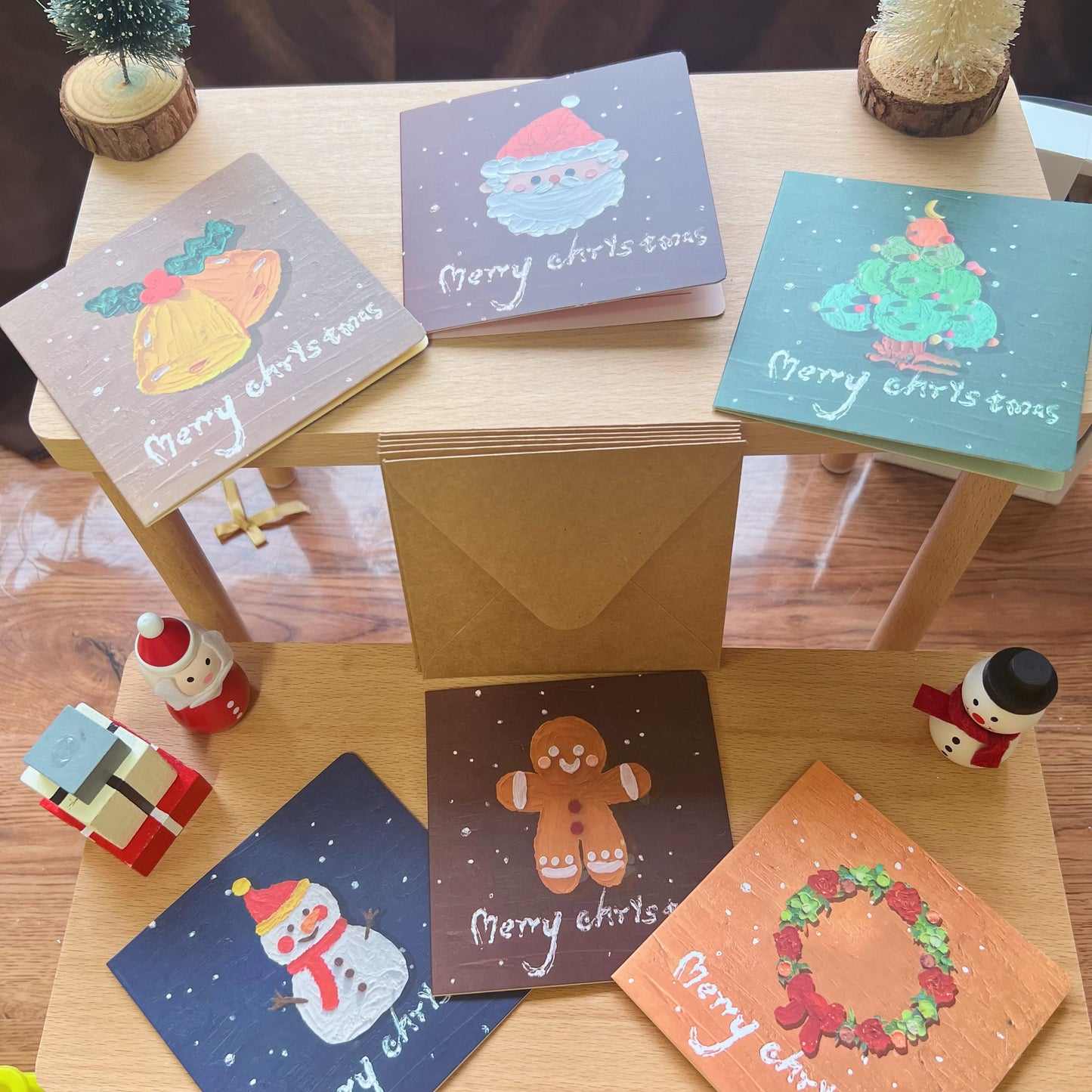 XMAS Card 1 Set（6PCS）