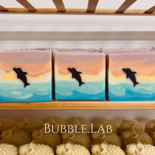 Sunset & Dolphin Artisan Cold Process Soap