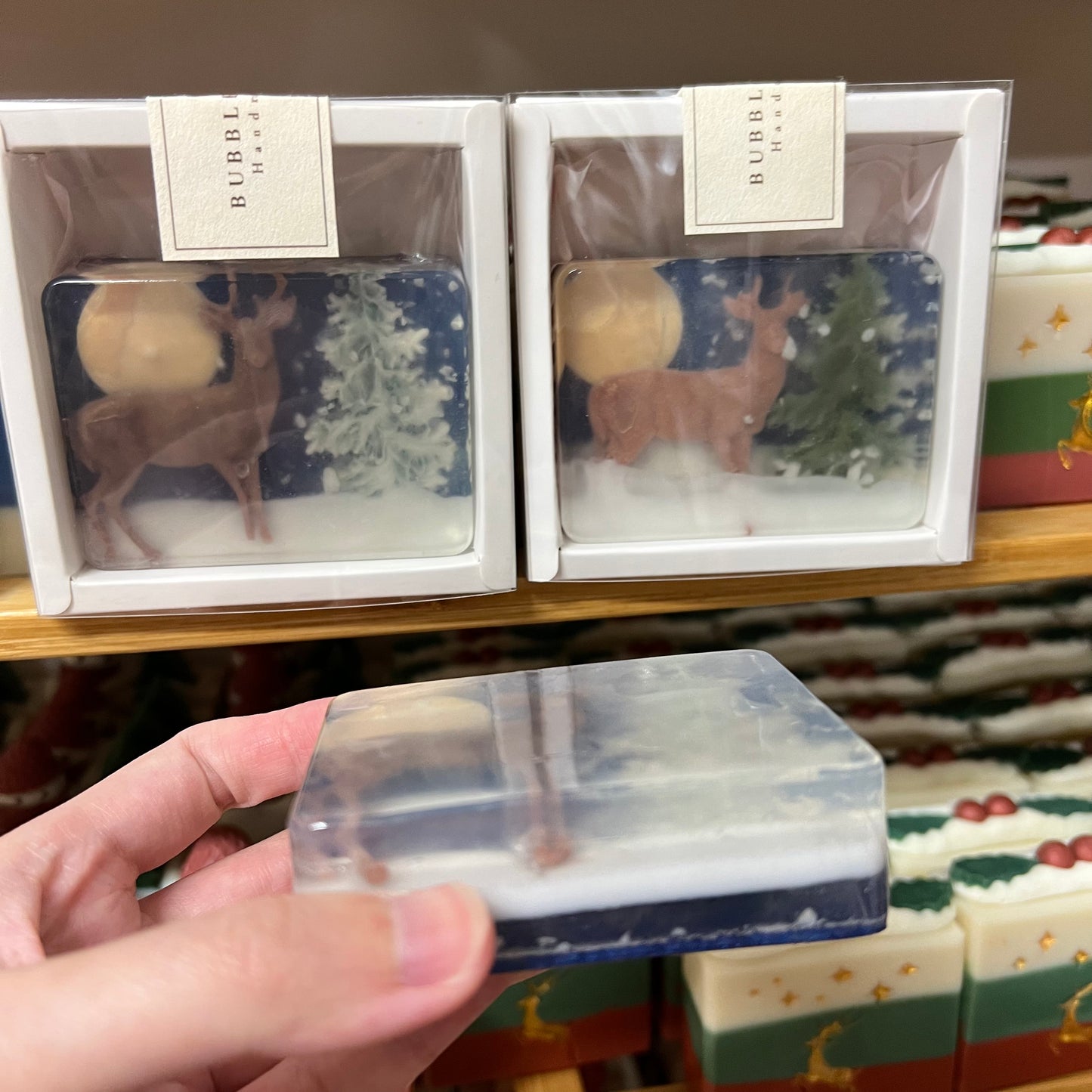 XMAS Snow Night & Deer MP Soap