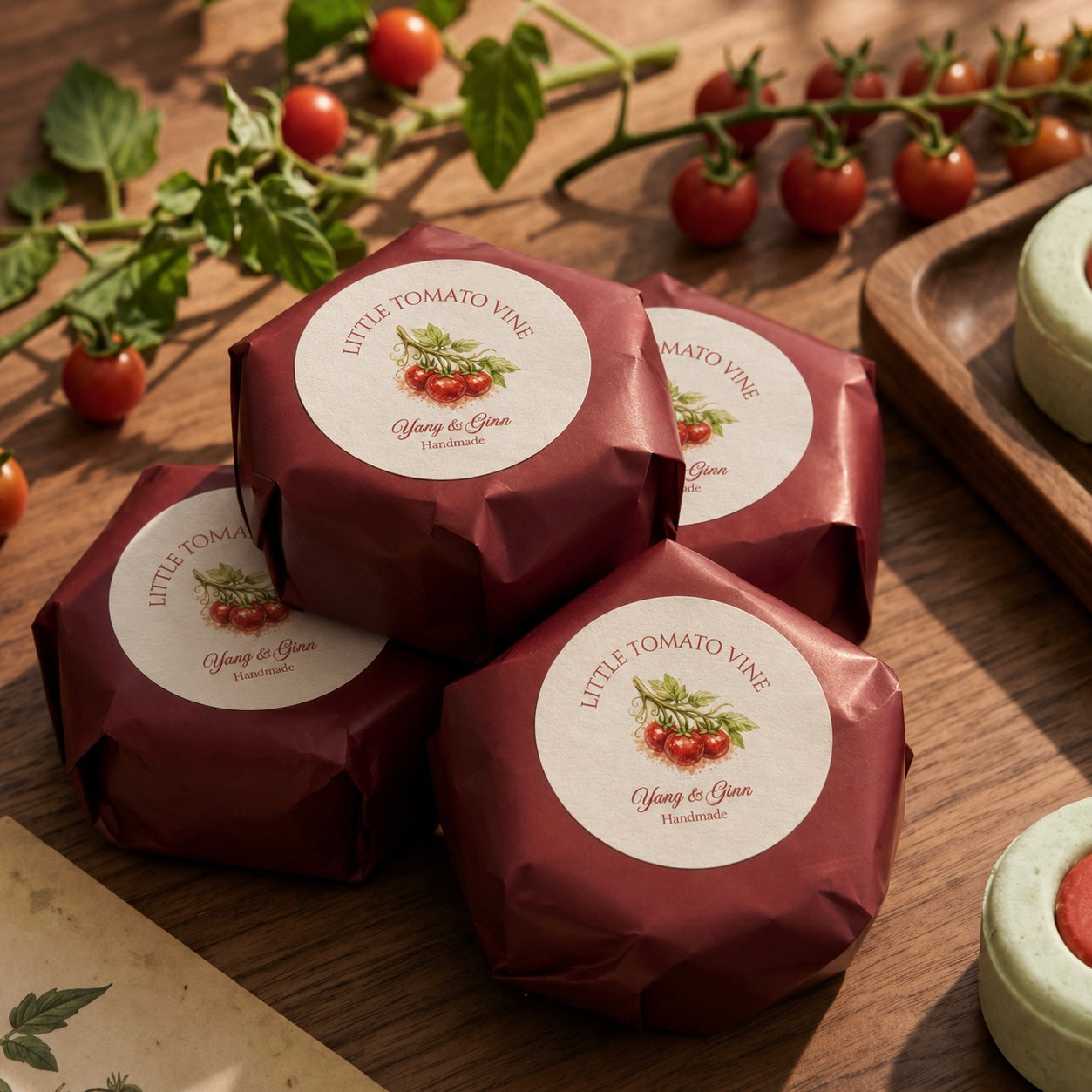 Cherry Tomato Vine Luxury Shampoo Bar