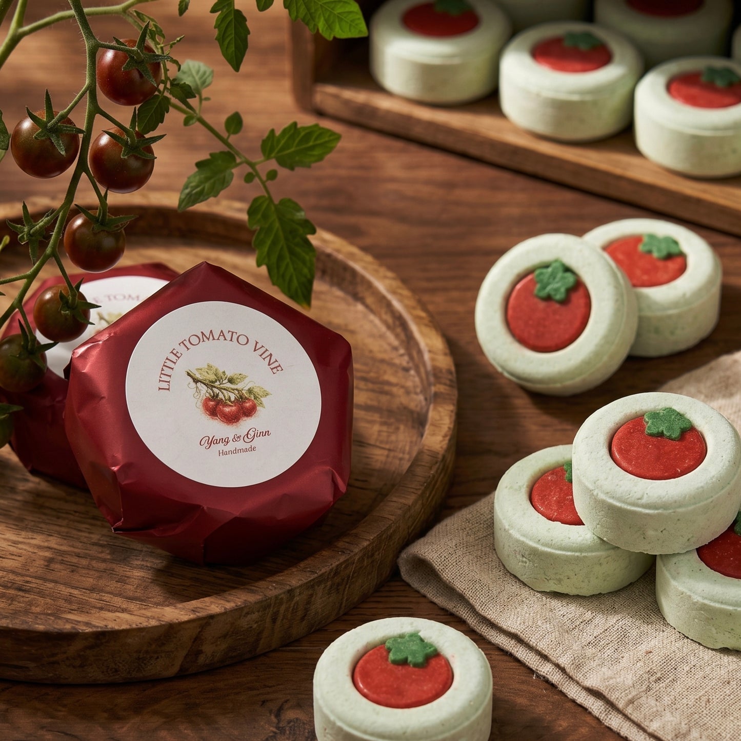 Cherry Tomato Vine Luxury Shampoo Bar