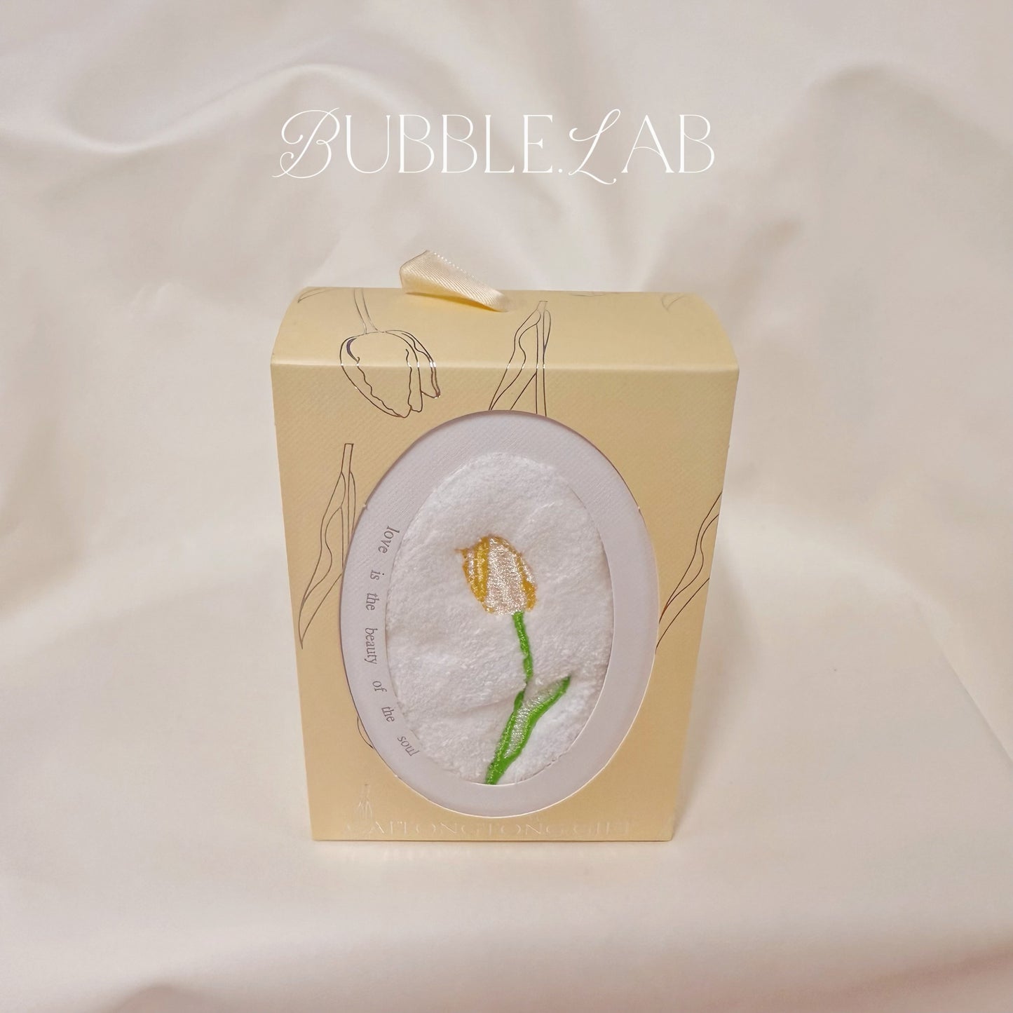 Flower Story Gift Towel | Embroidered Coral Fleece Series