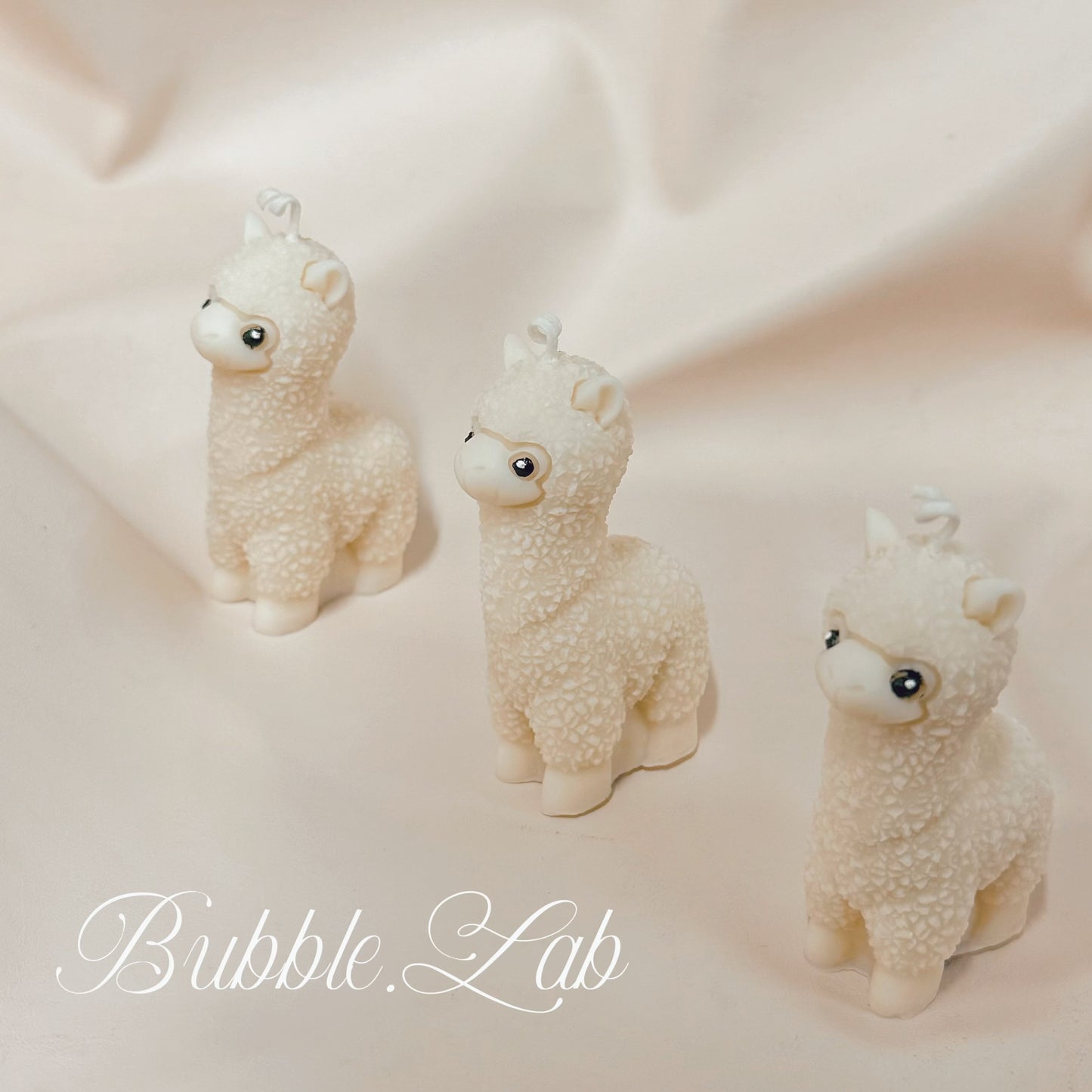Alpaca Sculpted Candle