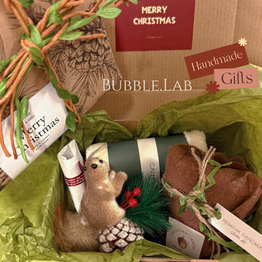 🌳“Forest Whisper”-Pine & Squirrel Gift