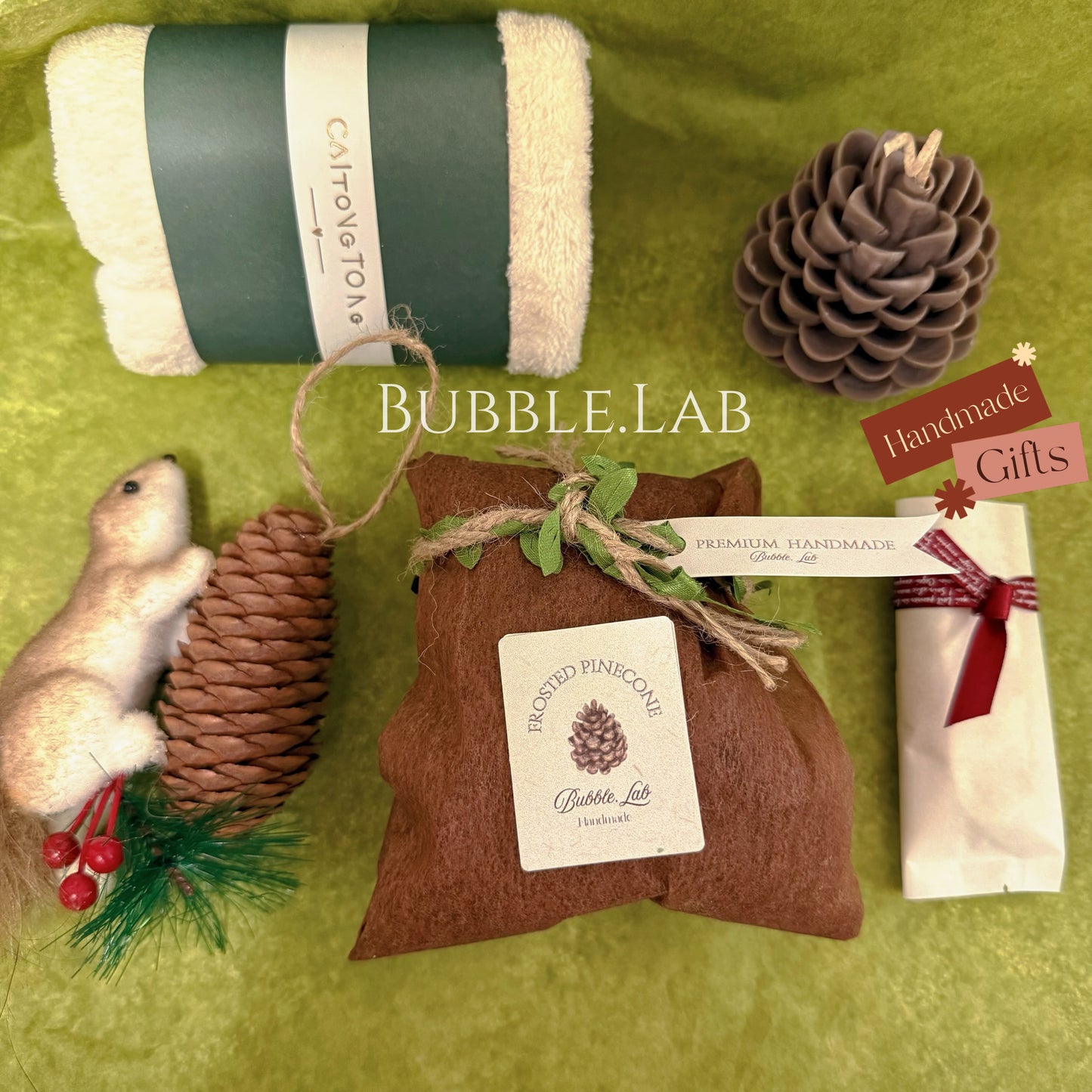 🌳“Forest Whisper”-Pine & Squirrel Gift