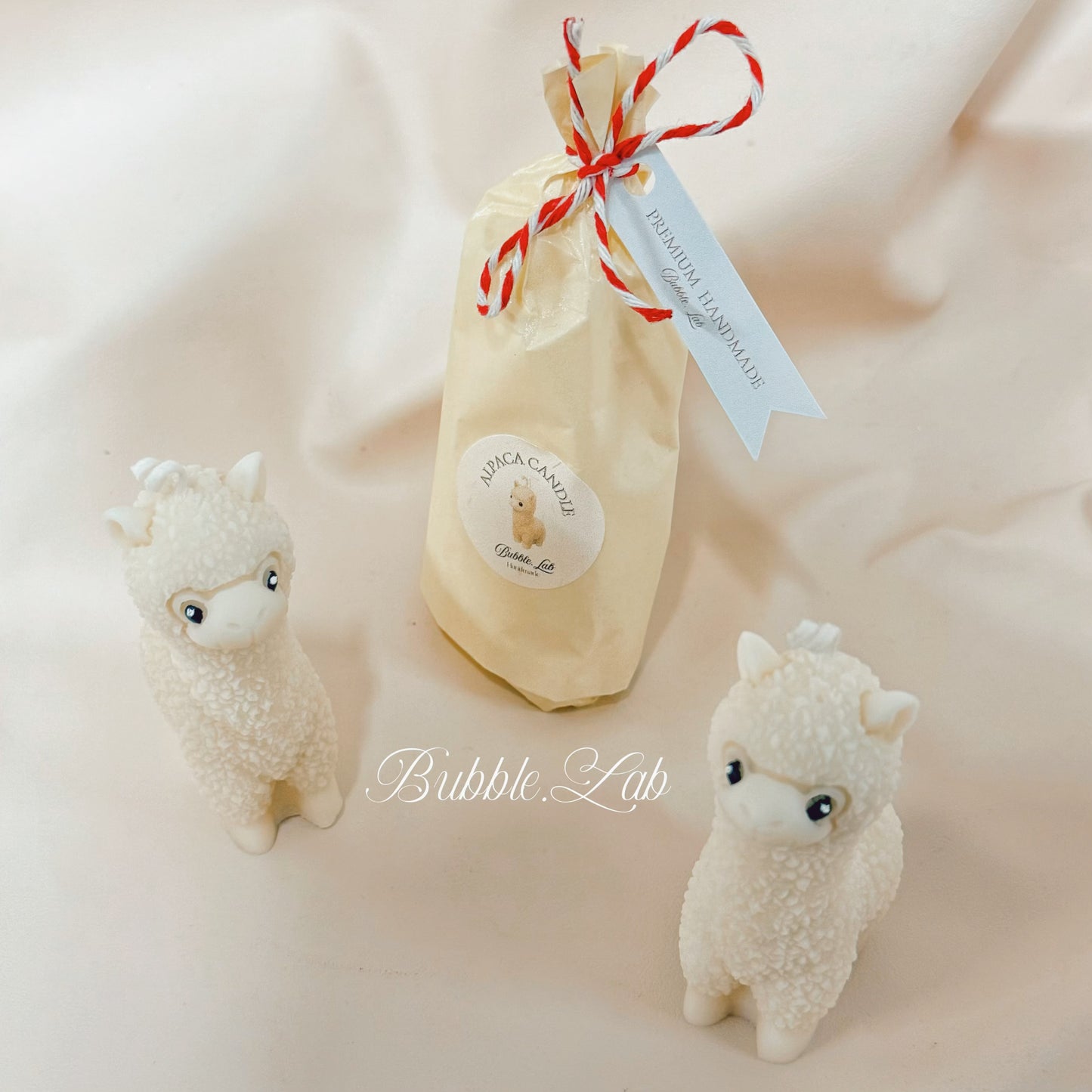 Alpaca Sculpted Candle