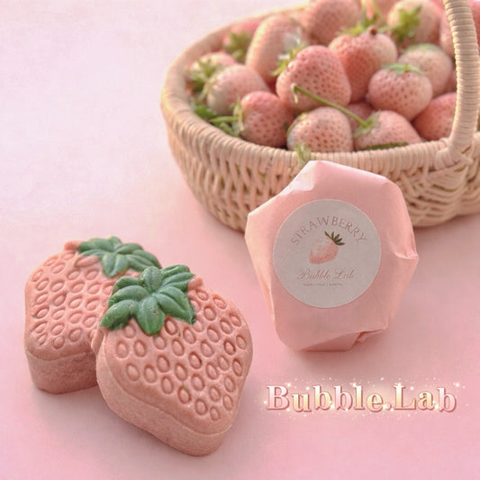 🍓Strawberry Cream Luxury Vegan Shampoo Bar（ For All Scalps)