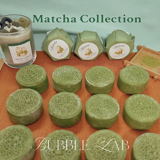 Matcha，Mint  & Pomelo Shampoo Bar