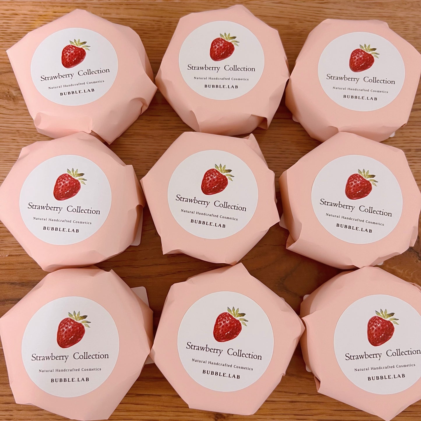 Strawberry Champagne Luxury Vegan Shampoo Bar（ For Oily Hair)