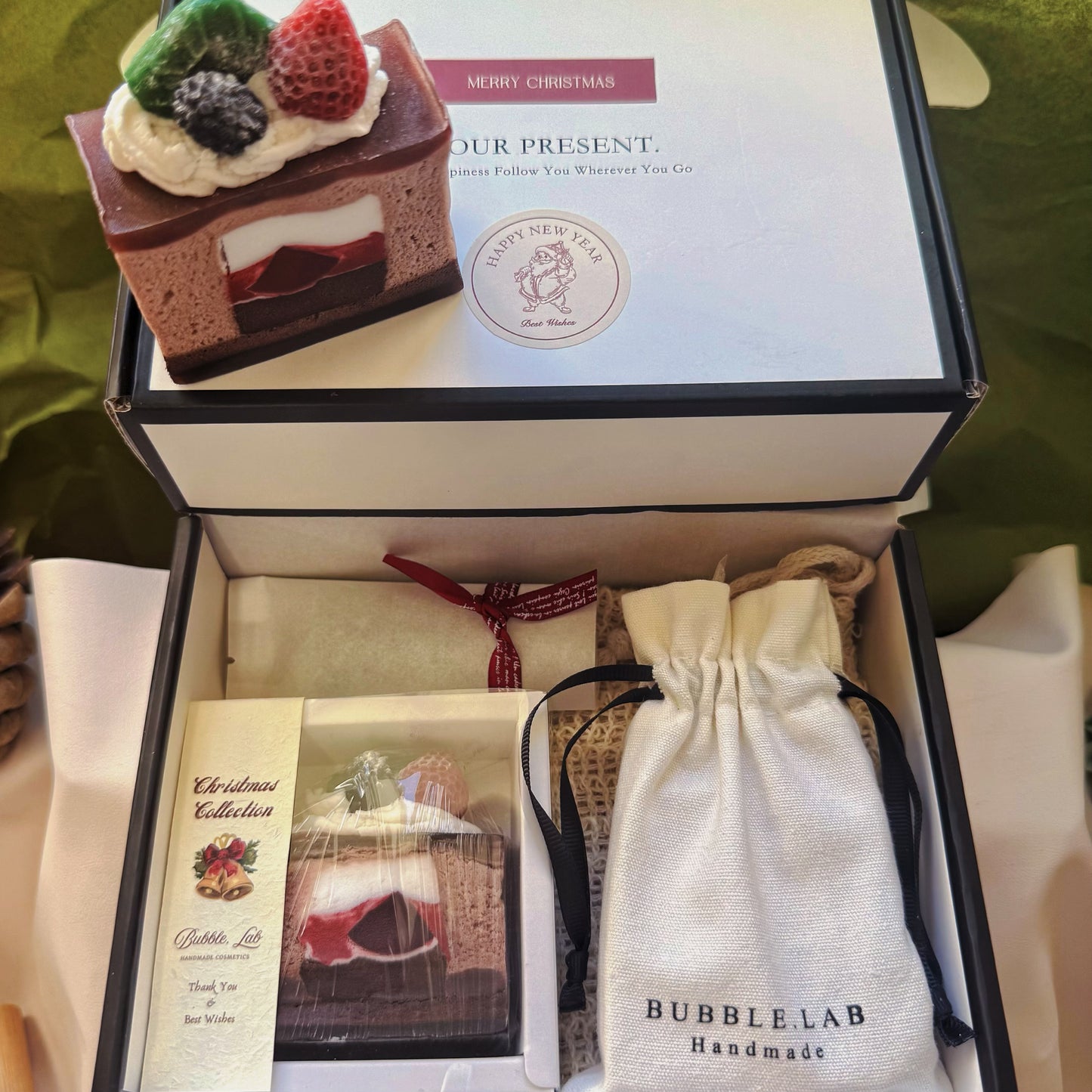 Make up Your Artisan Soap Duo Gift Box （“Artistic & Gentle”）!