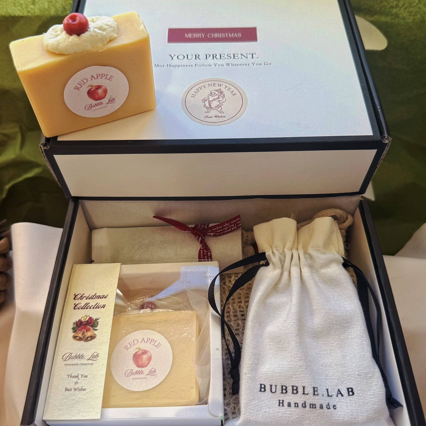 Make up Your Artisan Soap Duo Gift Box （“Artistic & Gentle”）!