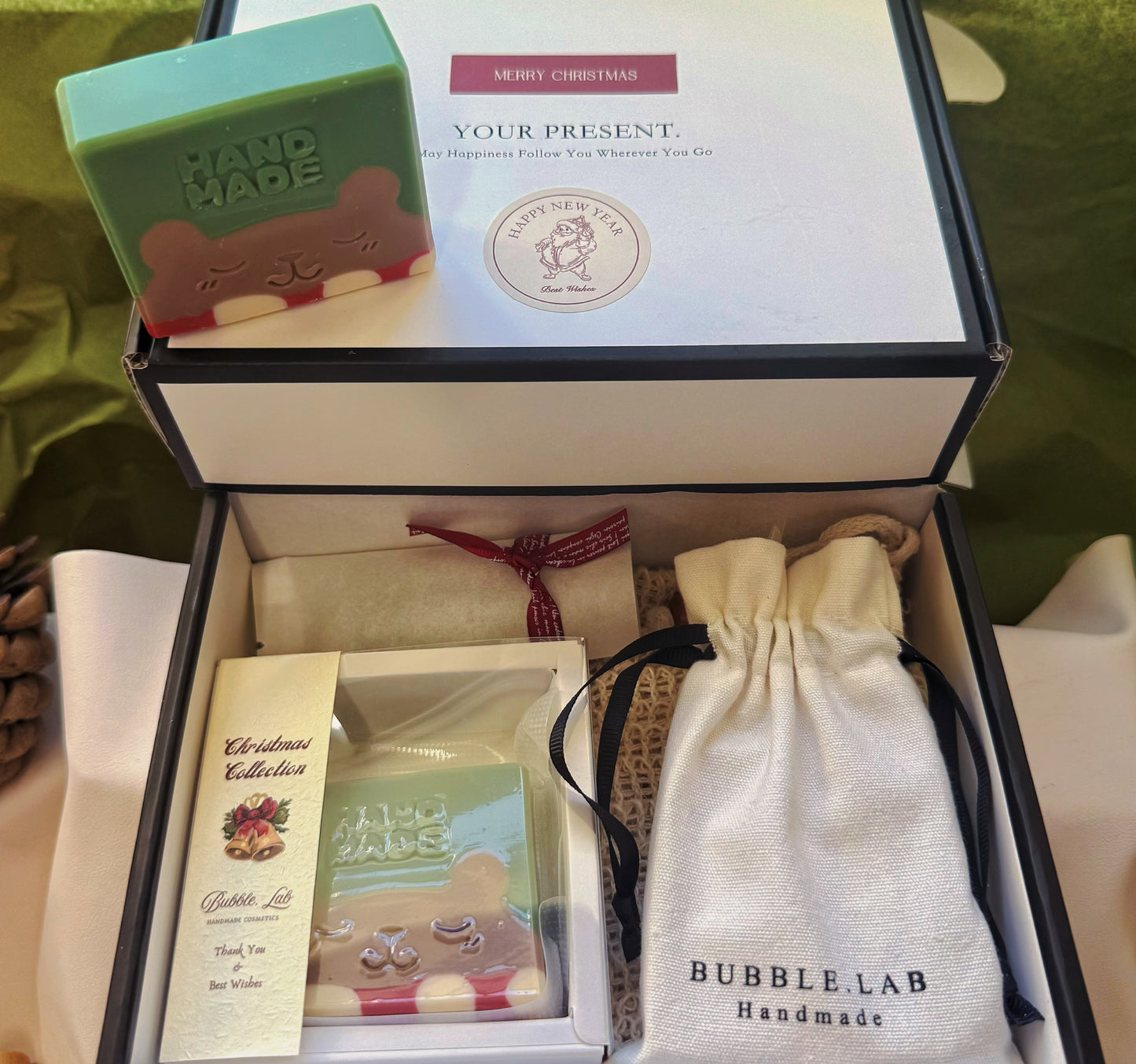 Make up Your Artisan Soap Duo Gift Box （“Artistic & Gentle”）!