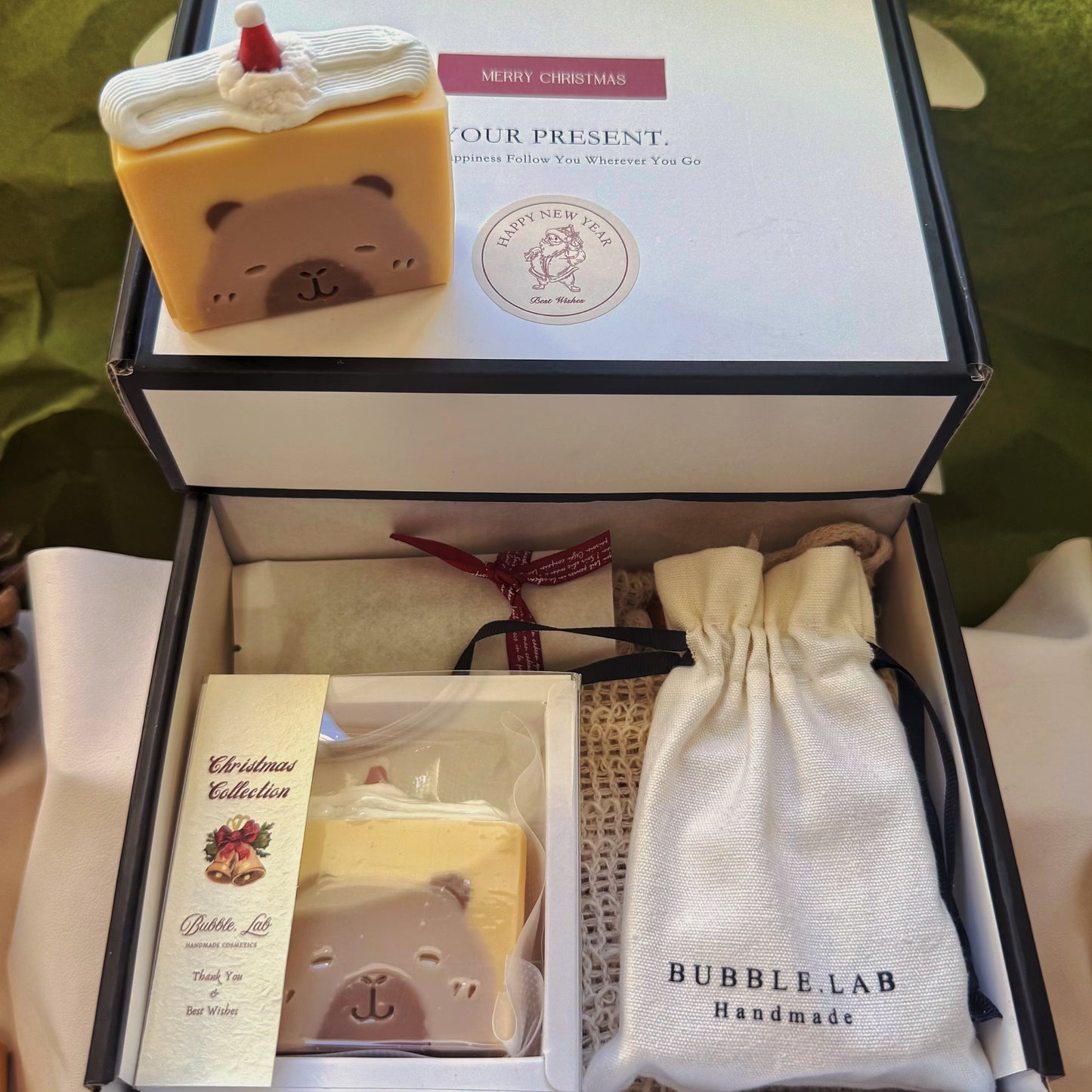 Make up Your Artisan Soap Duo Gift Box （“Artistic & Gentle”）!