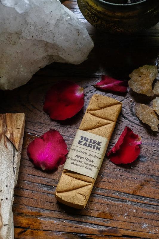 Rose Sandalwood and Moroccan Rose Handmade Incense Planks